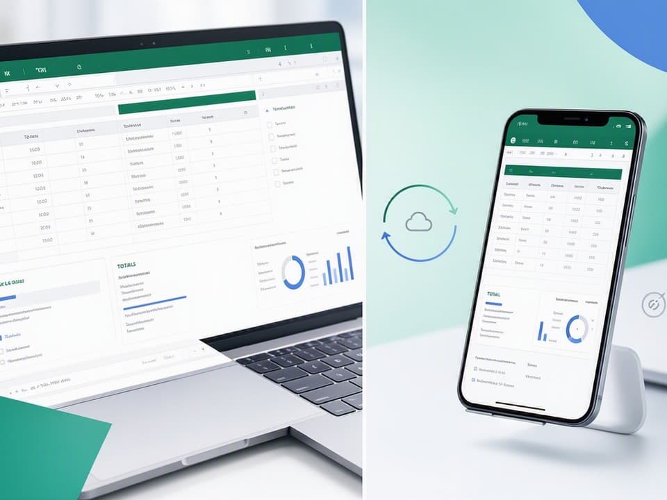 Excel templates sync across devices and work offline, keeping billing workflows uninterrupted
