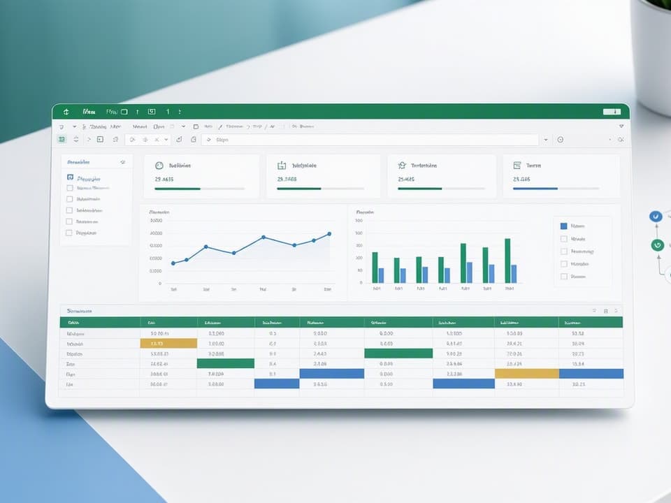 A clean grid layout with white space between sections makes dashboards easier to scan and understand.
